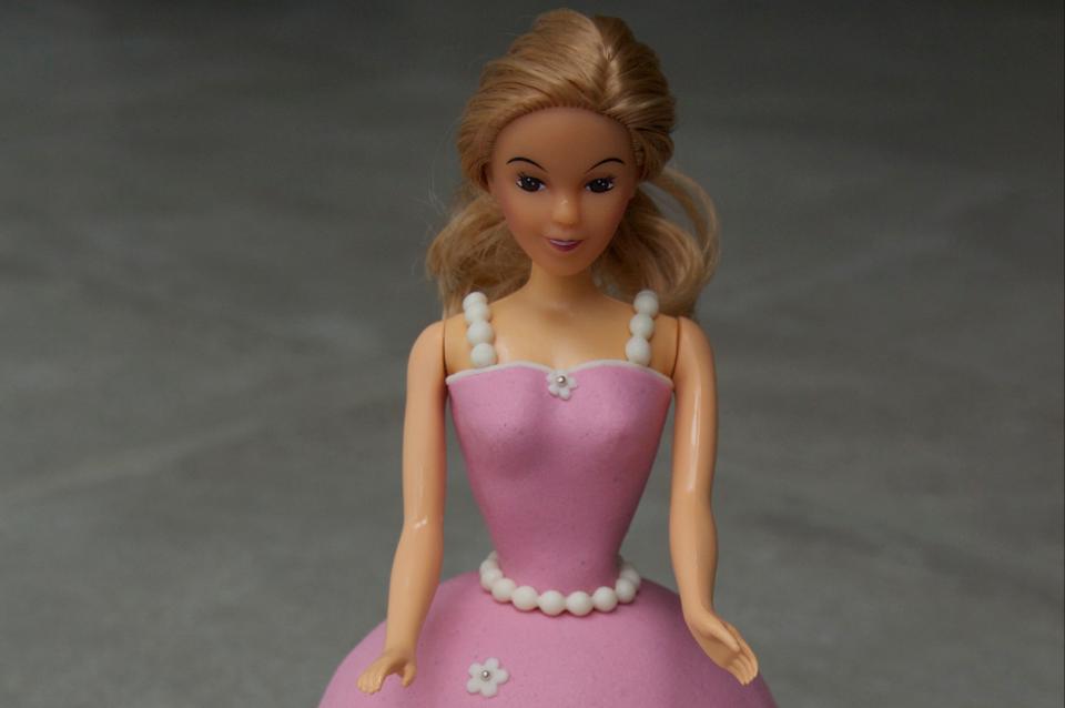 Barbie-taart