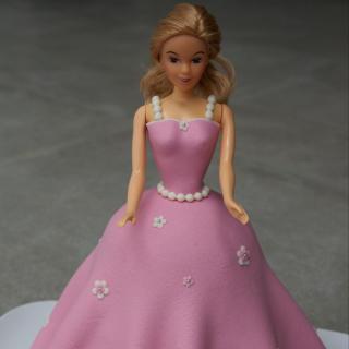 Barbie-taart